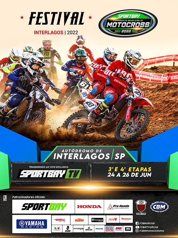 VÍDEOS: corridas da segunda etapa do Brasileiro de Motocross 2015 – BRMX